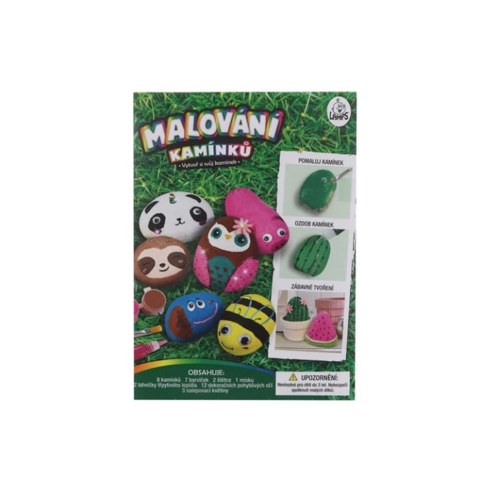 Malování kamínků zvířátka