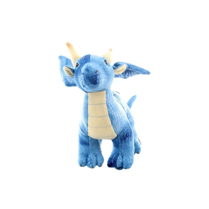 Plyš drak modrý 20 cm ECO-FRIENDLY