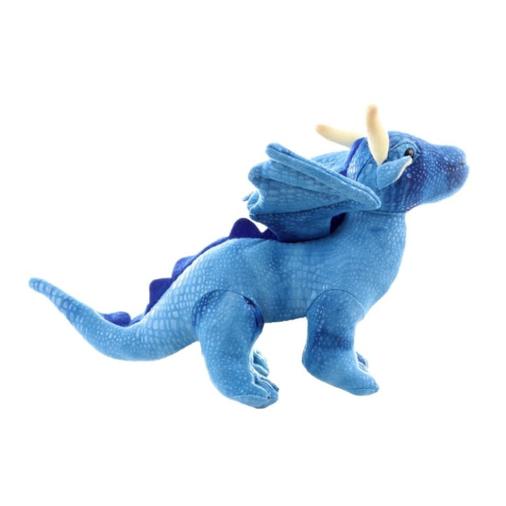 Plyš drak modrý 20 cm ECO-FRIENDLY