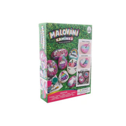 Malování kamínků jednorožci