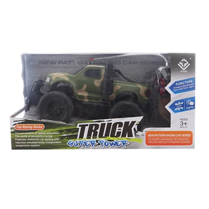 Auto Jeep vojenský RC 1:16