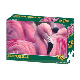 Puzzle 3D - Plameňák