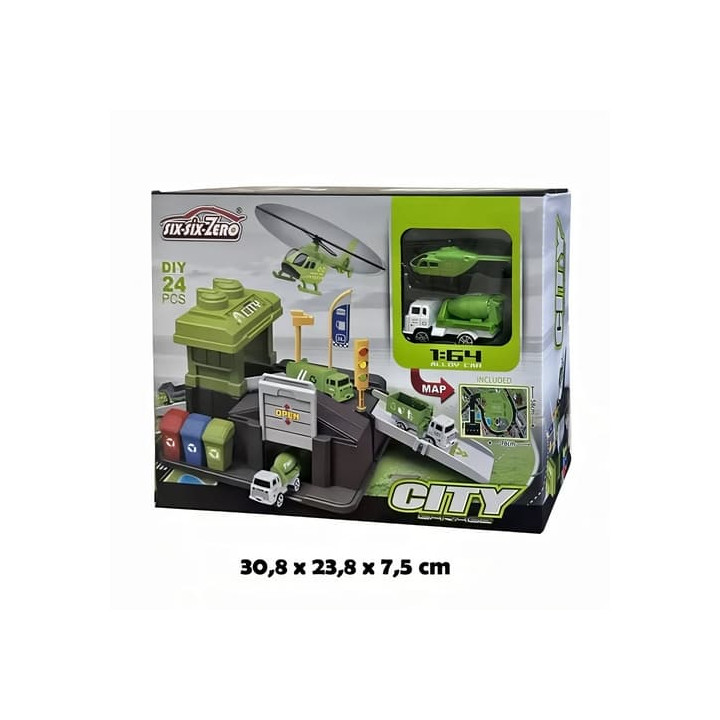 Parkovací set popeláři