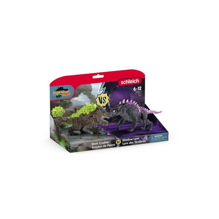 Schleich Stínový rys x Kamenný drtič