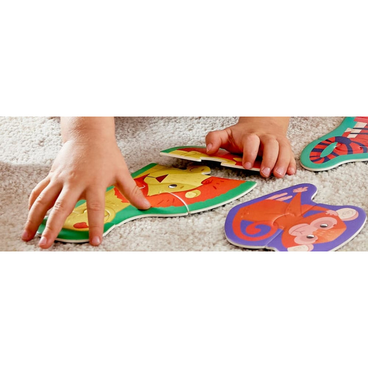 Puzzle - Přátelé džungle