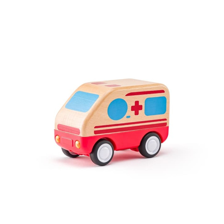 Auto sanitka se zvuky a světlem, setrvačník
