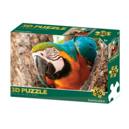 Puzzle 3D - Papoušek