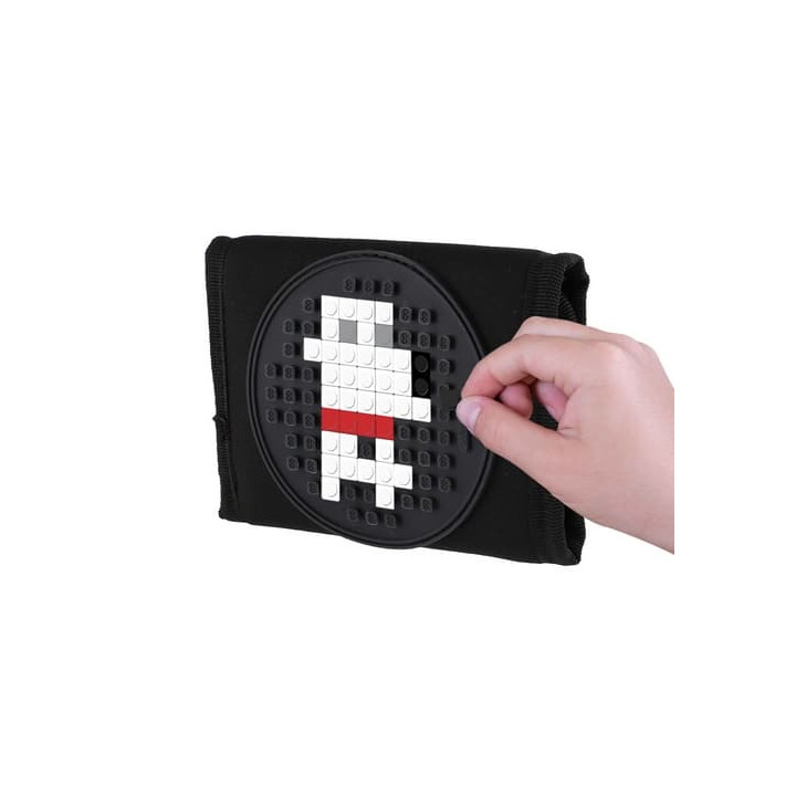 PIXIE CREW peněženka ŠEDÁ/ZELENÁ
