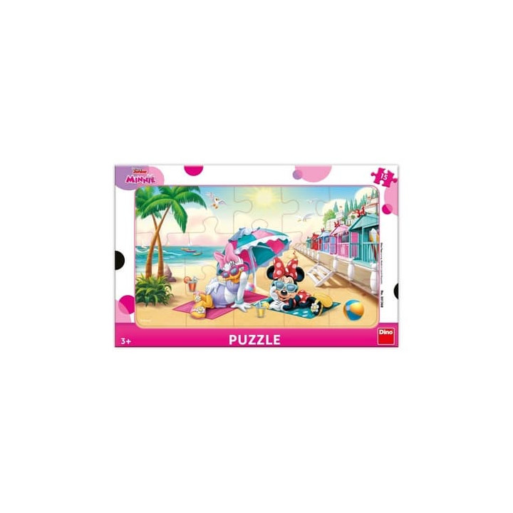 MINNIE: OSLAVA 15 deskové Puzzle