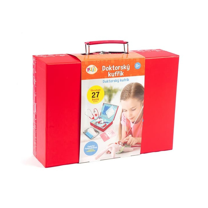 PLEJO Velký doktorský kufřík 27ks