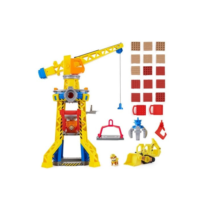 Interaktivní Jeřáb Rubble & Crew se zvuky 60 cm