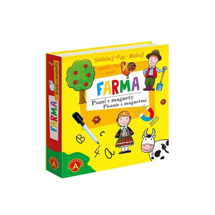 Psaní s magnety - Farma