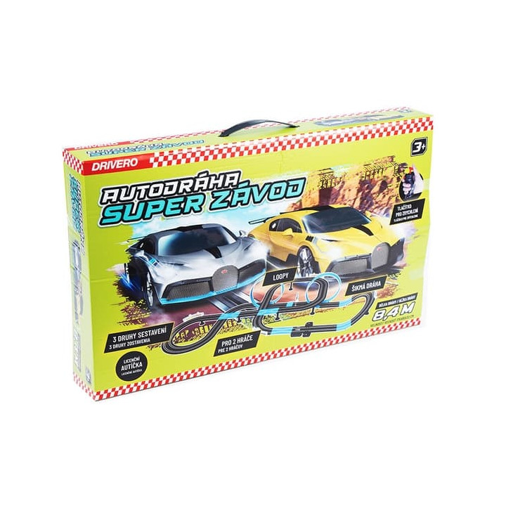 Autodráha DRIVERO Super závod 8,4m