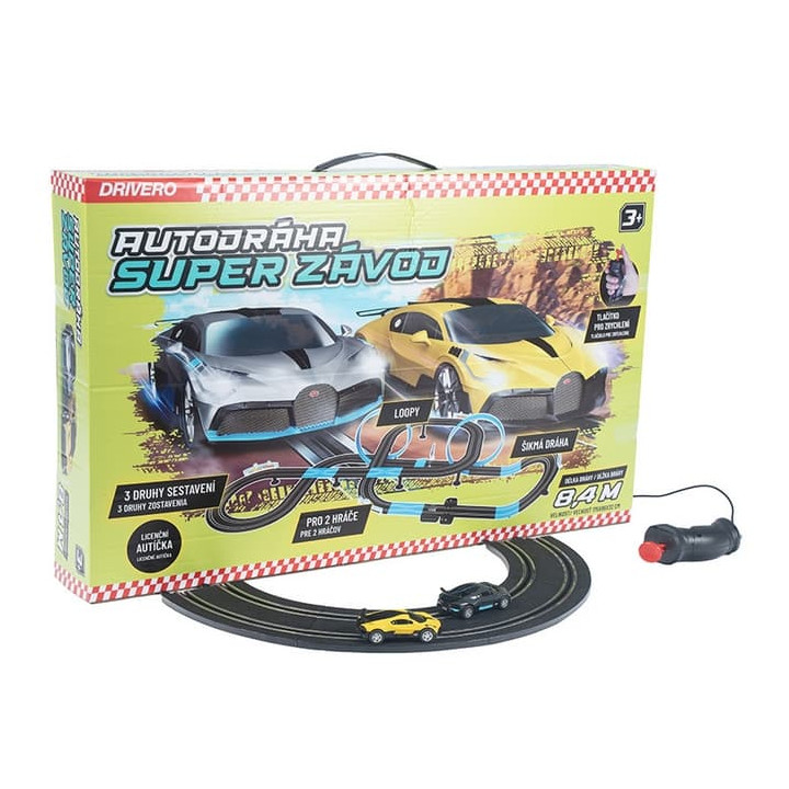 Autodráha DRIVERO Super závod 8,4m