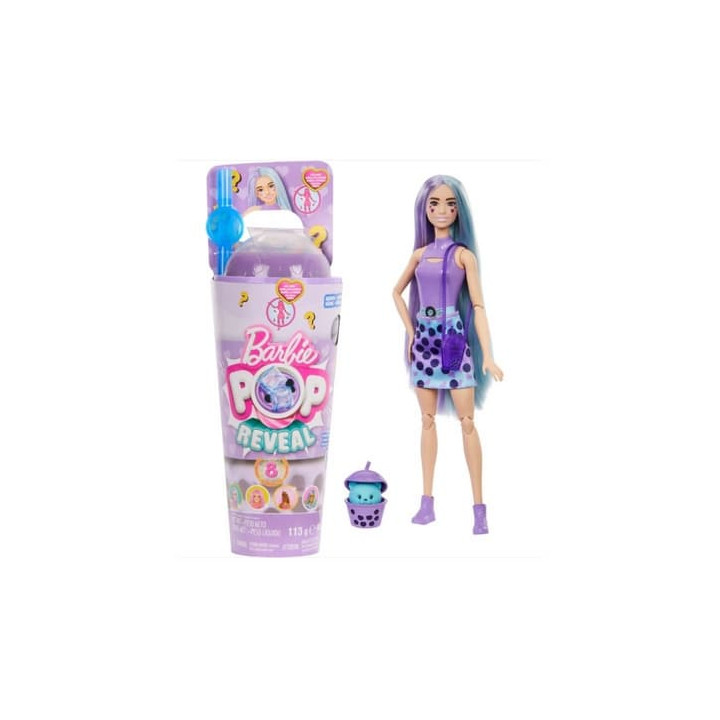 Barbie Pop Reveal Bubble Tea - Mléčný čaj