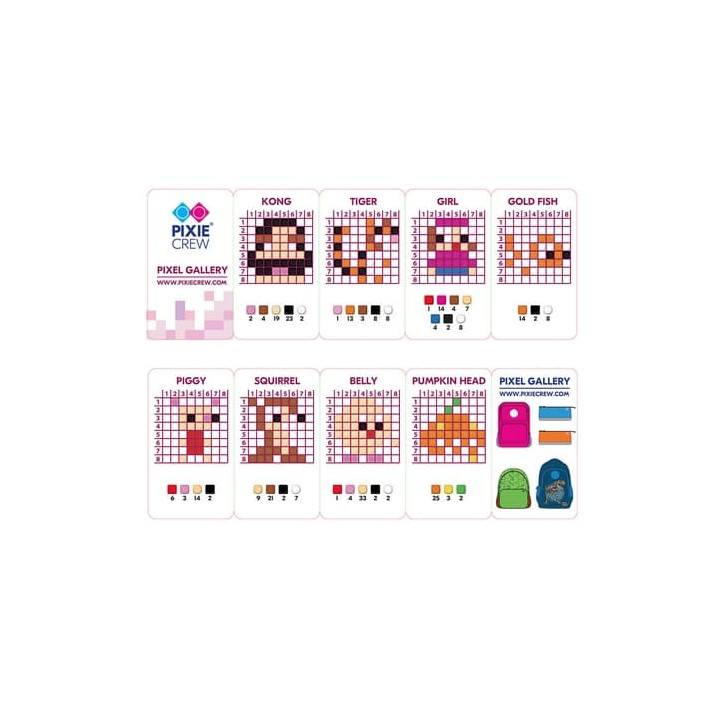 PIXIE CREW tematická sada malých pixelů PXP-25-15