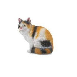 Collecta Barevná domácí kočka - sedící