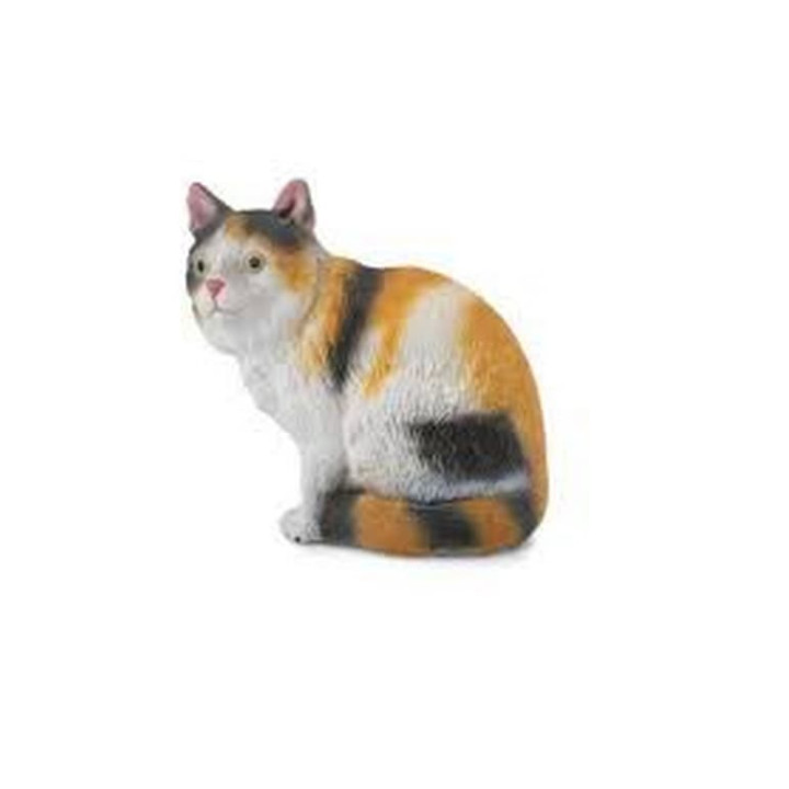 Collecta Barevná domácí kočka - sedící