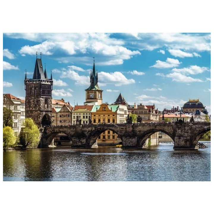 Česká kolekce: Praha Pohled na Karlův most 1000 dílků
