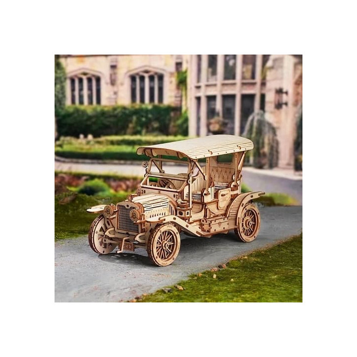 RoboTime Dřevěné 3D puzzle Historické auto - Vintage car
