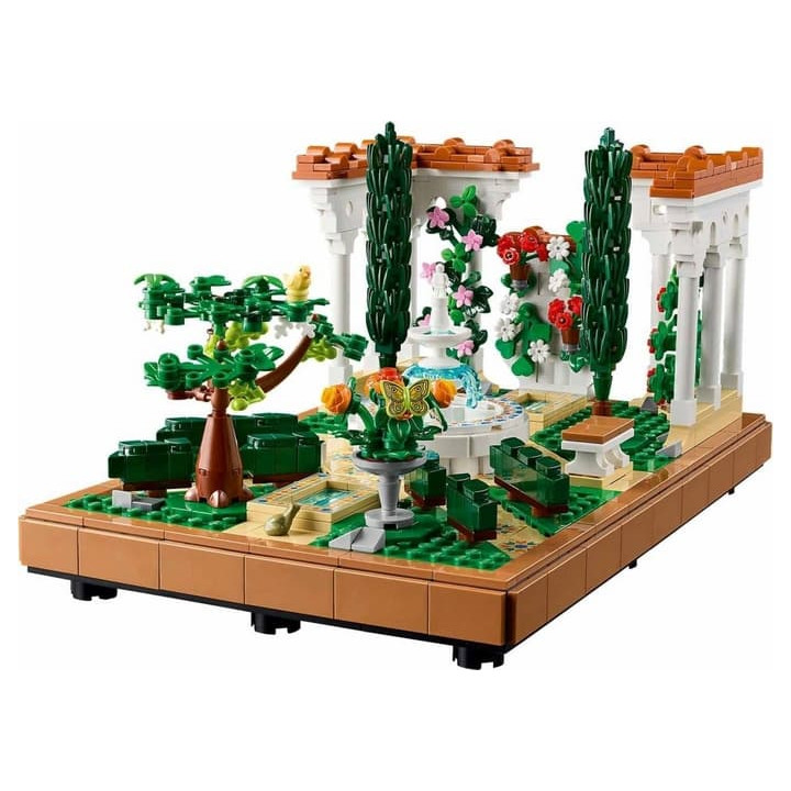 Lego Icons 10359 Zahrada s fontánou