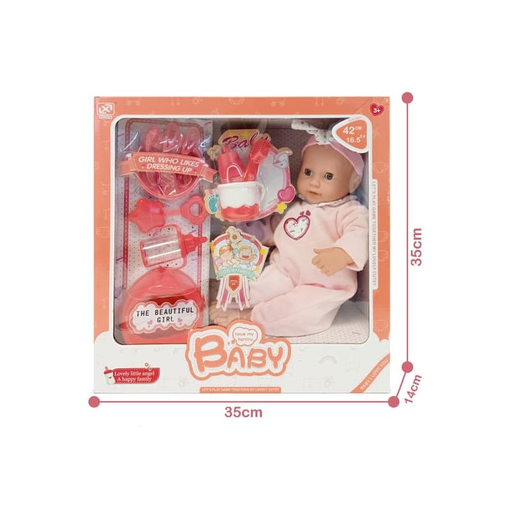 Bavytoy Miminko 42 cm s příslušenstvím
