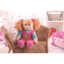 Bigjigs Toys Látková panenka Susie 38 cm