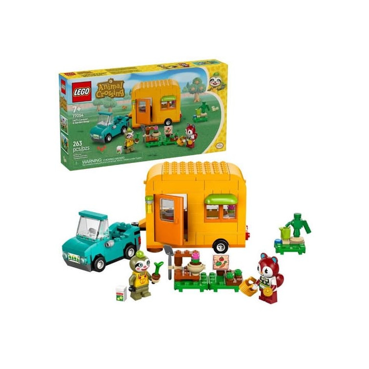 LEGO® Animal Crossing™ 77054 Leif, karavan a zahradnictví