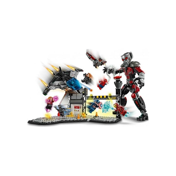LEGO® Marvel 76314 Akční bitva Captain America: Občanská válka