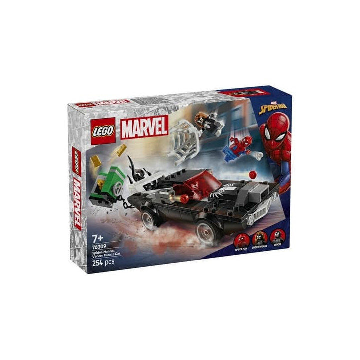 LEGO® Marvel 76309 Spider-Man vs. Venomův výkonný sporťák