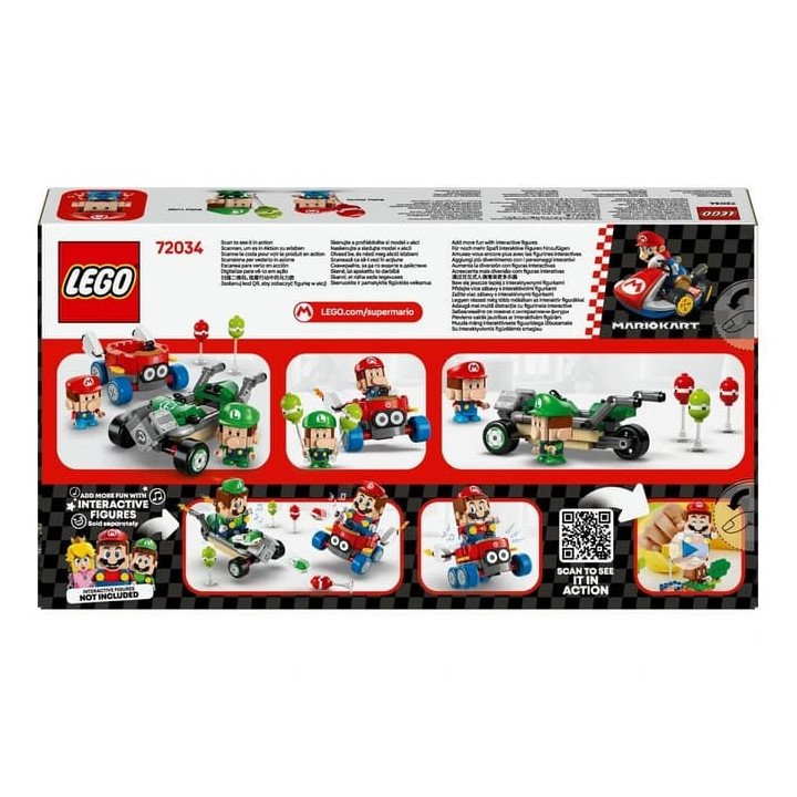 LEGO® Super Mario™ 72034 Mario Kart™ – Baby Mario vs. Baby Luigi