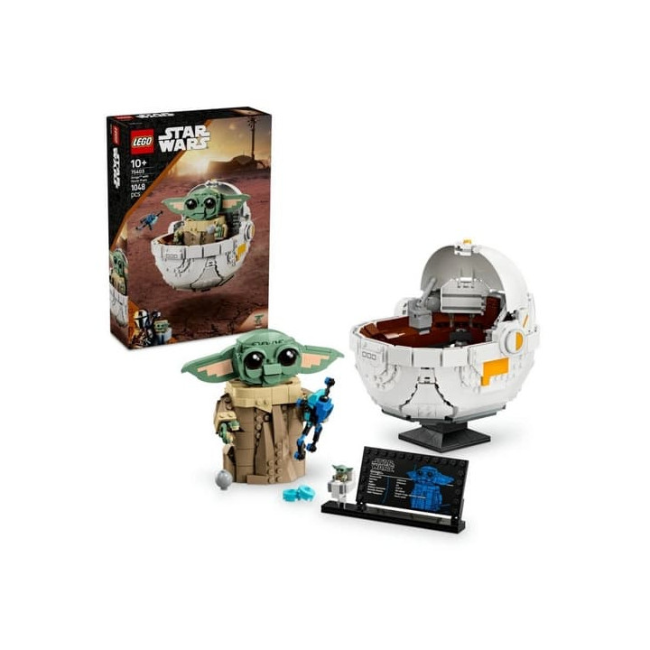 LEGO® Star Wars™ 75403 Grogu™ ve vznášejícím se kočárku