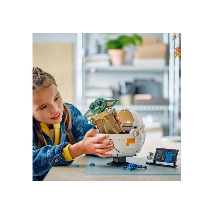 LEGO® Star Wars™ 75403 Grogu™ ve vznášejícím se kočárku