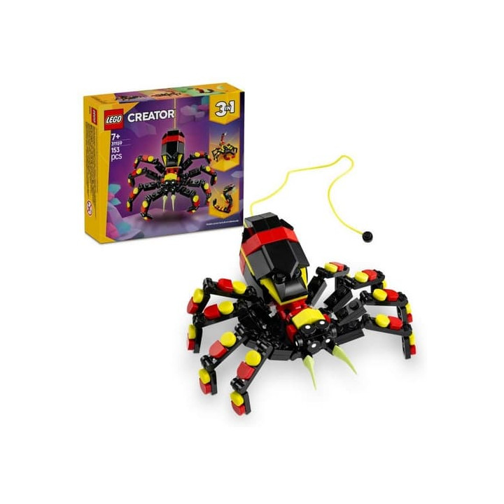 Lego Creator 31159 Divoká zvířata: Překvapivý pavouk