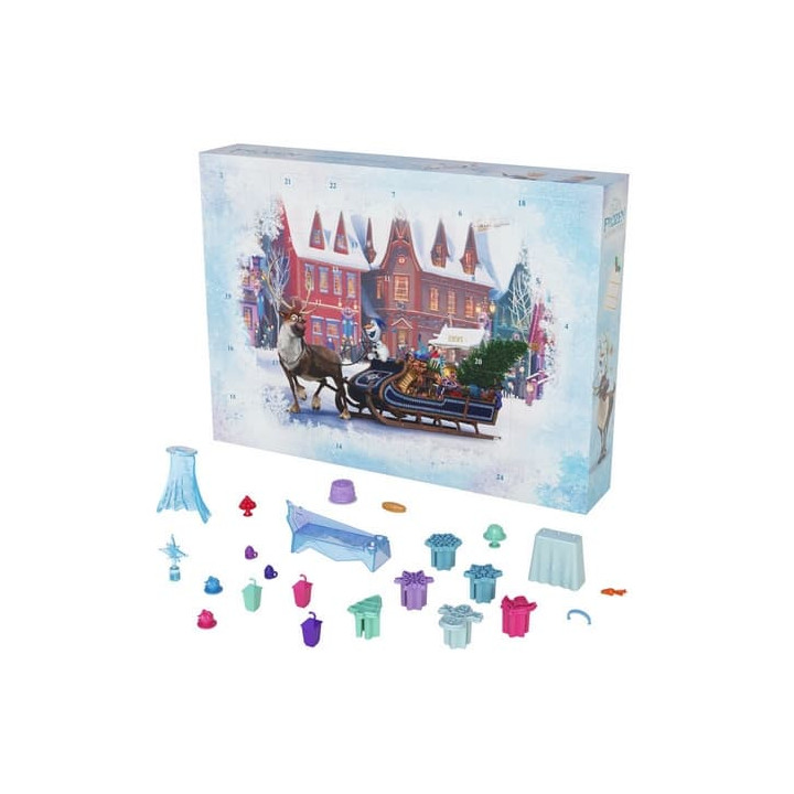 Adventní kalendář Frozen s malými panenkami