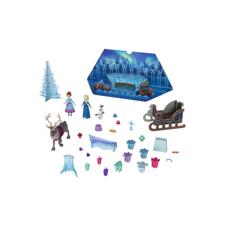 Adventní kalendář Frozen s malými panenkami