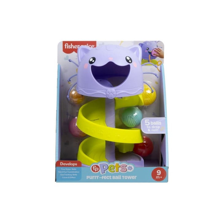 Kočičková kuličková dráha Fisher Price