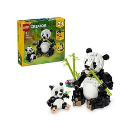 Lego Creator 31165 Divoká zvířata: Pandí rodinka