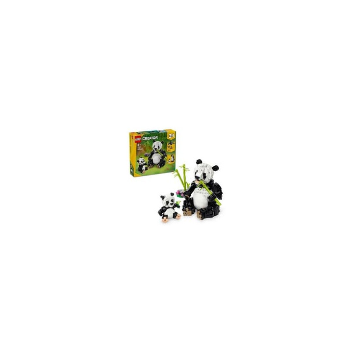 Lego Creator 31165 Divoká zvířata: Pandí rodinka