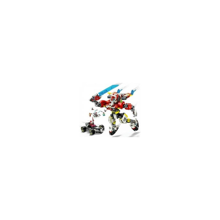 LEGO® DREAMZzz™ 71497 Cooperův tygří robot a Zerův hot rod