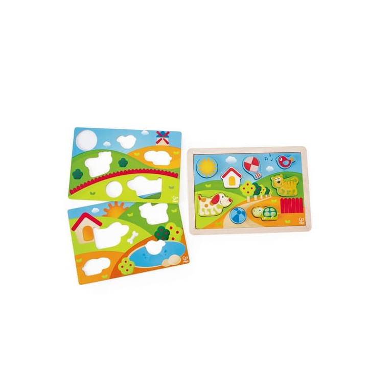 Puzzle - Slunečné údolí 3v1