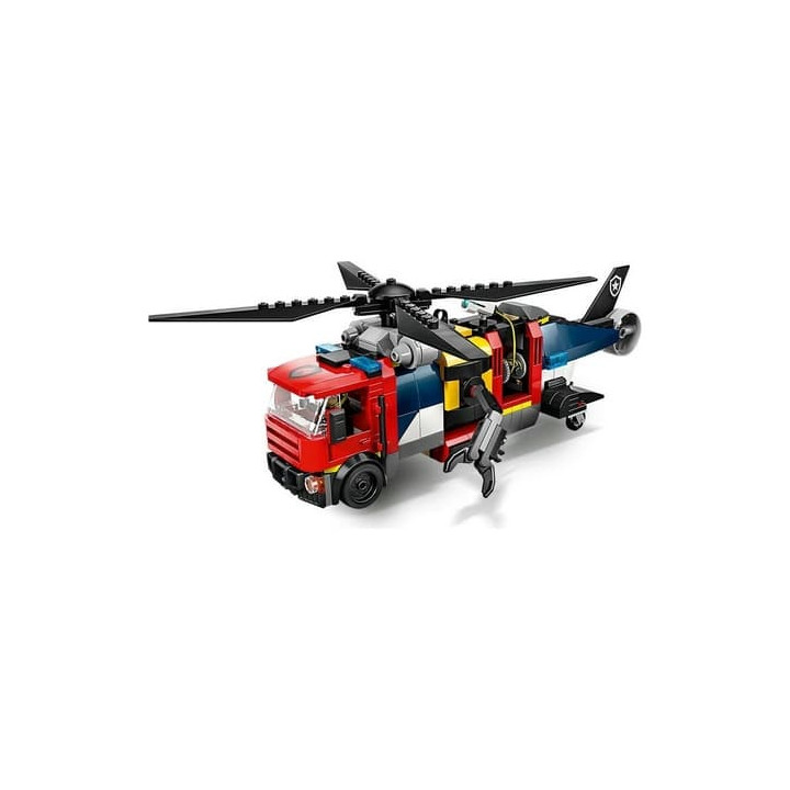 Lego City 60462 Remix: Helikoptéra, hasičský vůz a ponorka