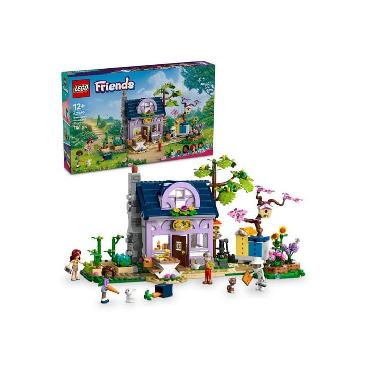 Lego Friends 42669 Dům včelařů a květinová zahrada