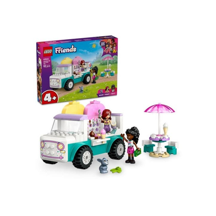 Lego Friends 42644 Zmrzlinářské auto v městečku Heartlake
