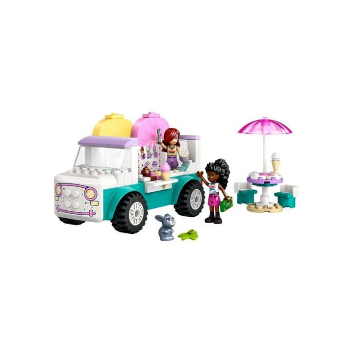 Lego Friends 42644 Zmrzlinářské auto v městečku Heartlake