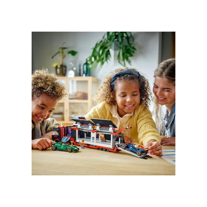 Lego City 60445 Kamion F1® s vozy F1® RB20 a AMR24