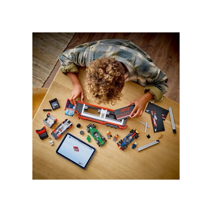 Lego City 60445 Kamion F1® s vozy F1® RB20 a AMR24