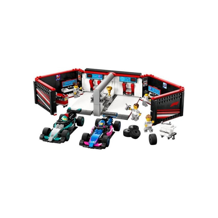 Lego City 60444 Garáž F1® a vozy Mercedes-AMG a Alpine