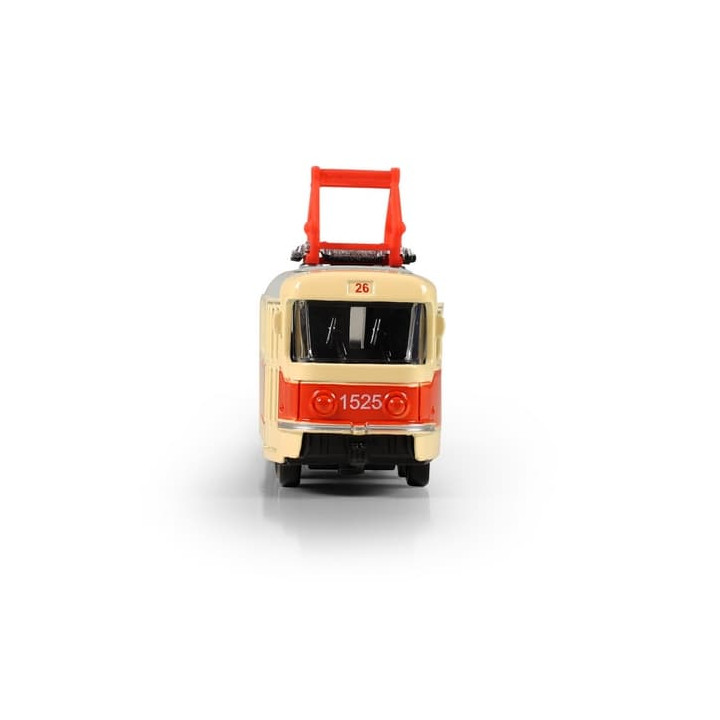 Kovová retro tramvaj 16 cm BRATISLAVA