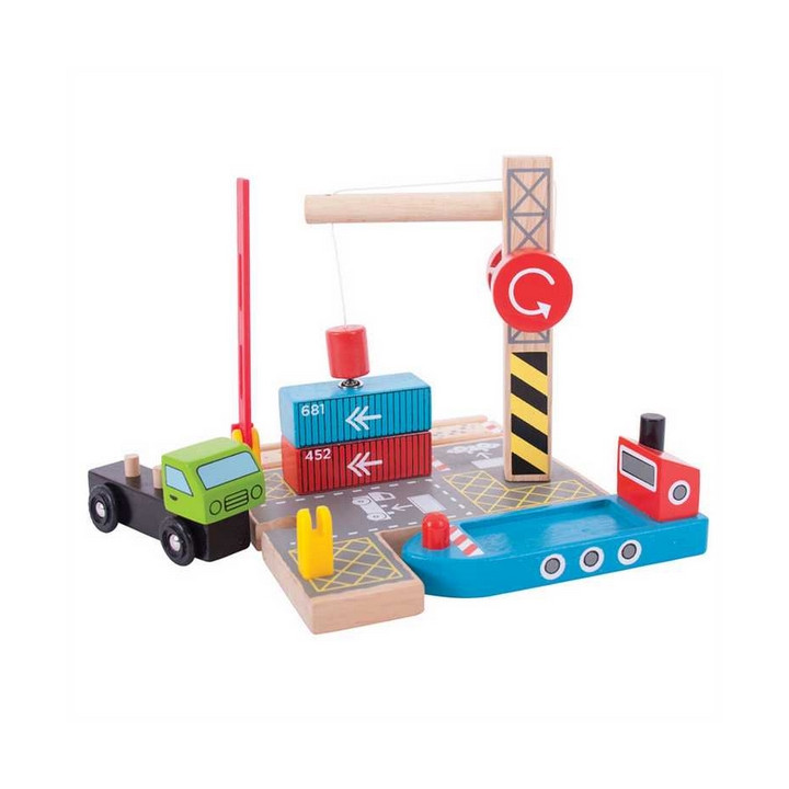 Bigjigs Rail Kontejnerové překladiště